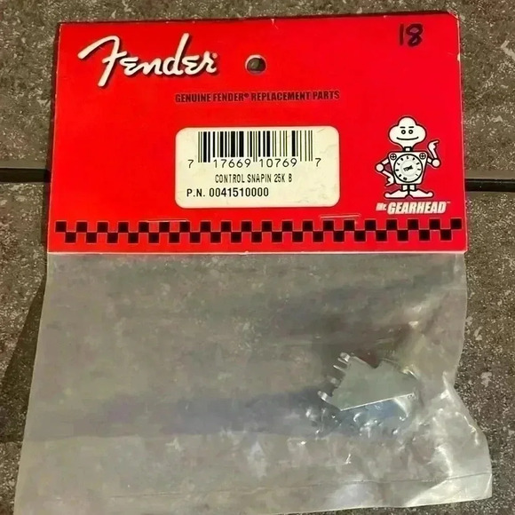 Fender 25K B Taper Potentiometer - Picture 1 of 6